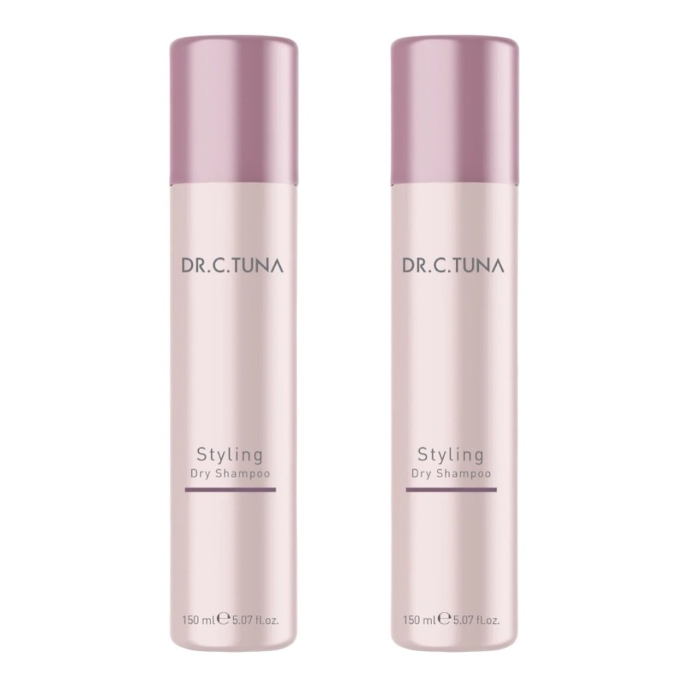 DR. C. TUNA STYLING DŘY•SHAMPOO 150ML X2 - BRAND NEW